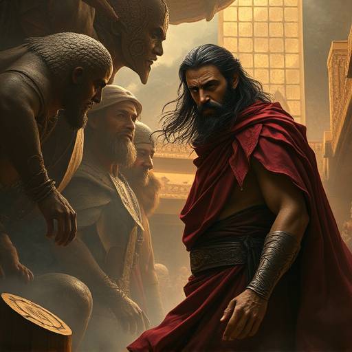 Imagem principal do personagem principal em uma cena dram&aacute;tica da s&eacute;rie 'Cronos: A Trama do Tempo'